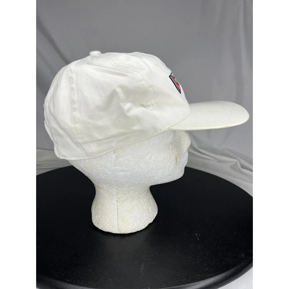 USA Lillehammer Atlanta Centennial Games 1994 1996 Hat White Stretchable